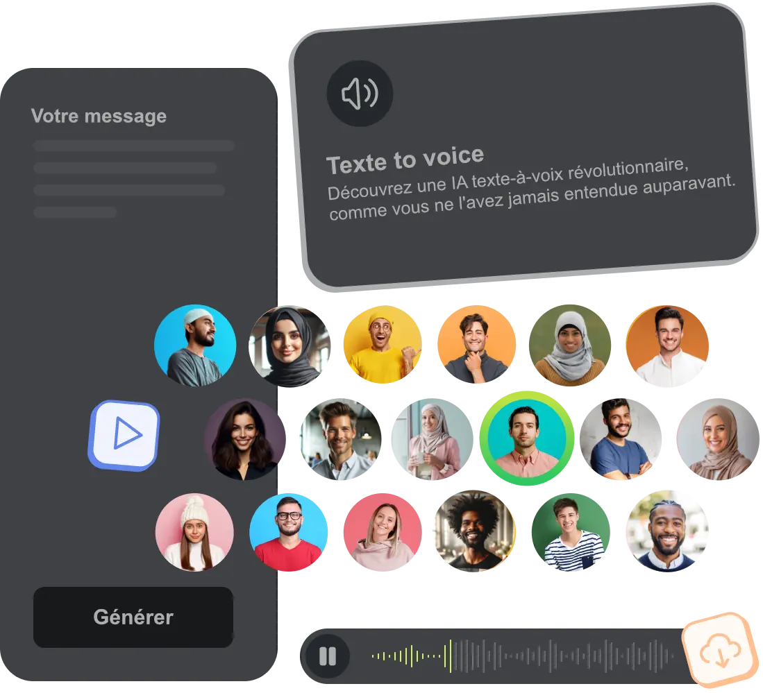 AI text to voice transformer